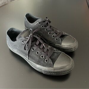 All Black Converse